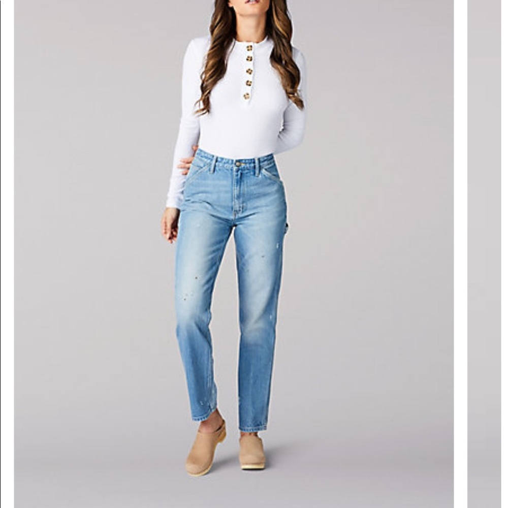 Lee’s Vintage Modern High Rise Dungaree Ankle